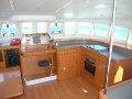 Galley and saloon