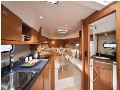 Galley and saloon