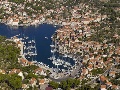 Bird view at the marina