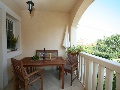 Apartment A3 - balcony with furniture